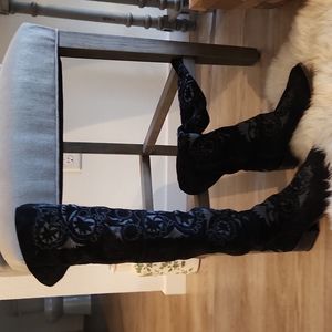 Free People over knee Boots